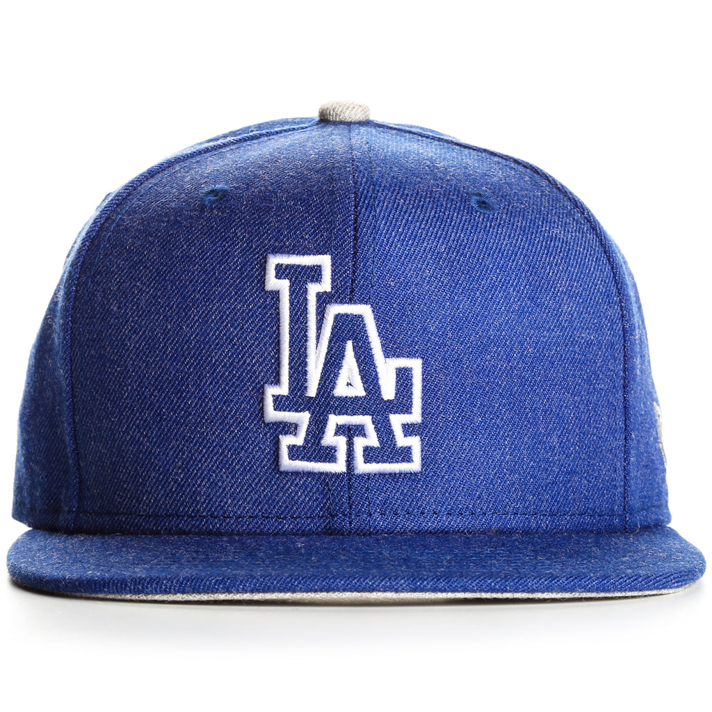 New Era 9Fifty Los Angeles Dodgers Heather Hype Snapback - Blue Heather