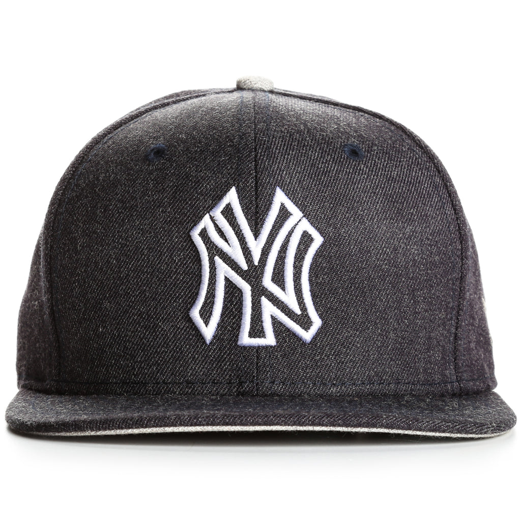 New Era 9Fifty New York Yankees Heather Hype Snapback - Charcoal Heather