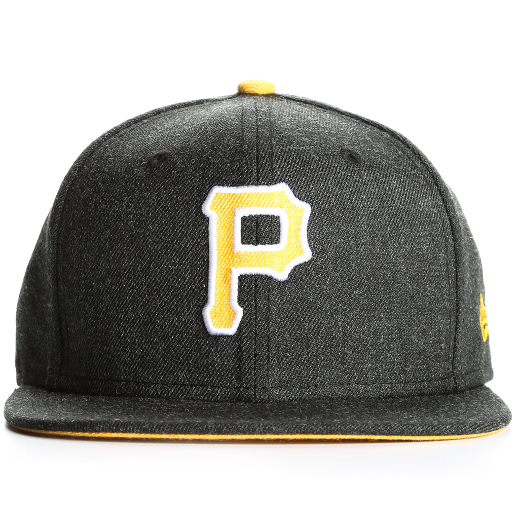 New Era 9Fifty Pittsburgh Pirates Heather Hype Snapback - Charcoal Heather