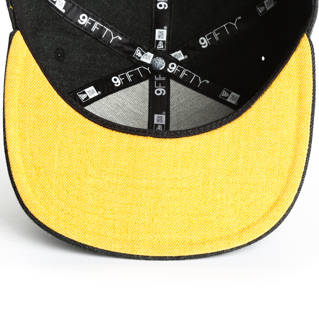 New Era 9Fifty Pittsburgh Pirates Heather Hype Snapback - Charcoal Heather