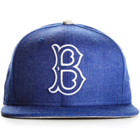 New Era 9Fifty Brooklyn Dodgers Heather Hype Snapback - Blue Heather