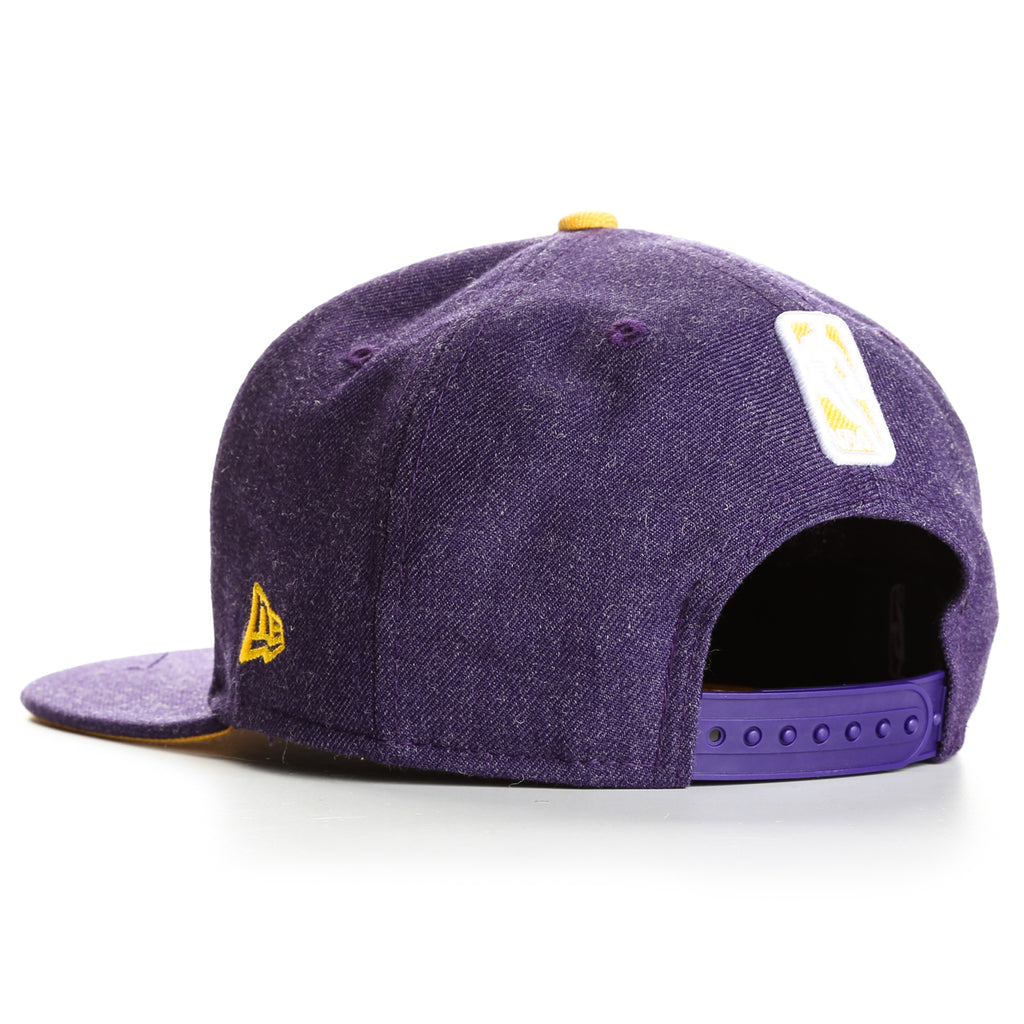 New Era 9Fifty Los Angeles Lakers Heather Hype Snapback - Purple Heather