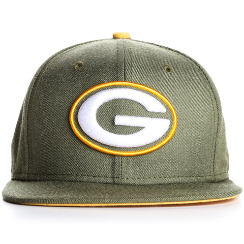 New Era 9Fifty Green Bay Heather Hype Snapback - Green Heather