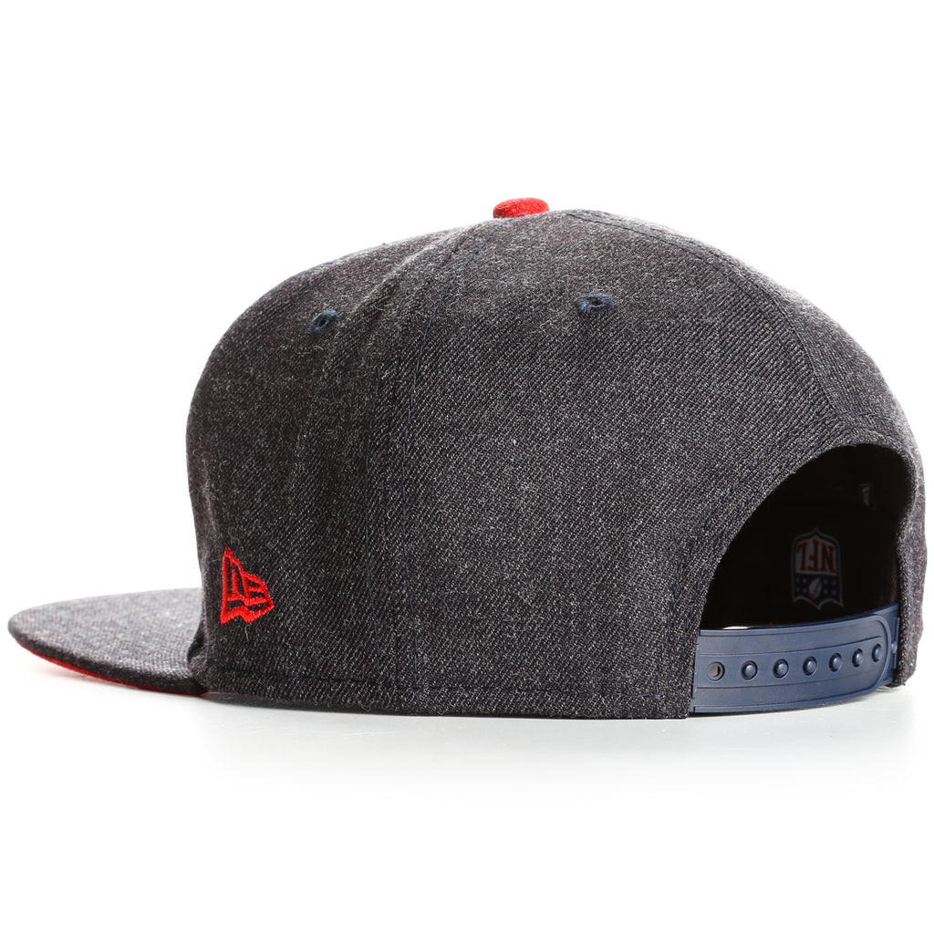 New Era 9Fifty New England Patriots Heather Hype Snapback - Charcoal Heather