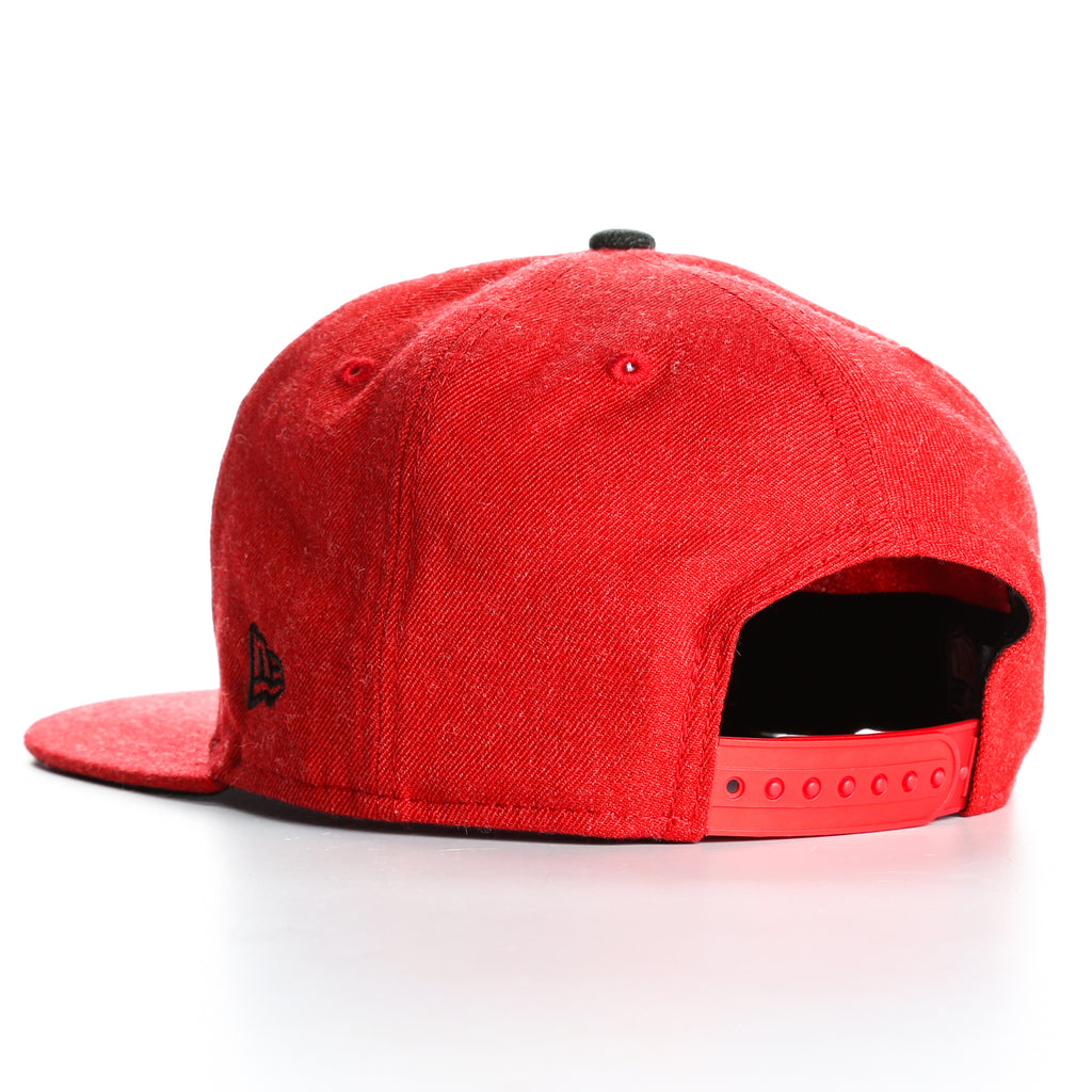 New Era 9Fifty San Francisco 49ers Heather Hype Snapback - Red Heather