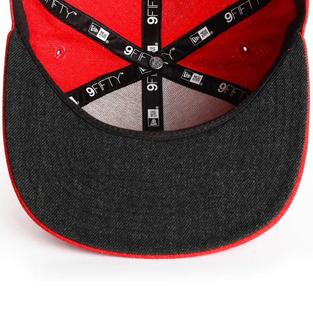 New Era 9Fifty San Francisco 49ers Heather Hype Snapback - Red Heather