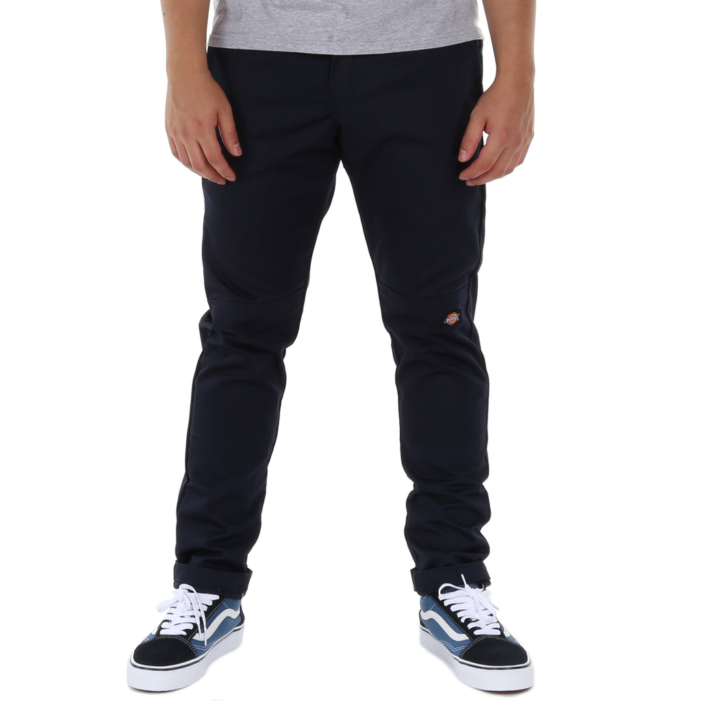 Dickies 811 Skinny Straight Fit Double Knee Work Pant - Dark Navy