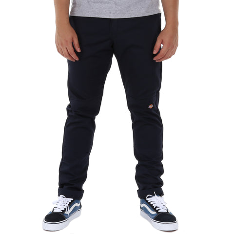 Dickies 811 Skinny Straight Fit Double Knee Work Pant - Dark Navy
