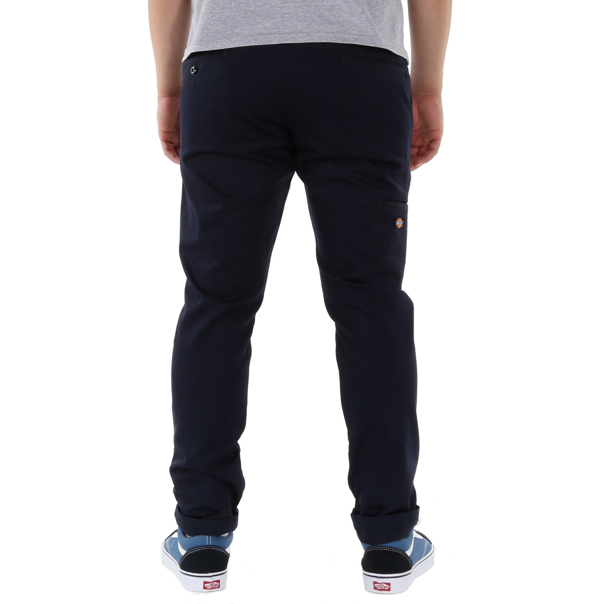 Dickies 811 Skinny Straight Fit Double Knee Work Pant Dark Navy