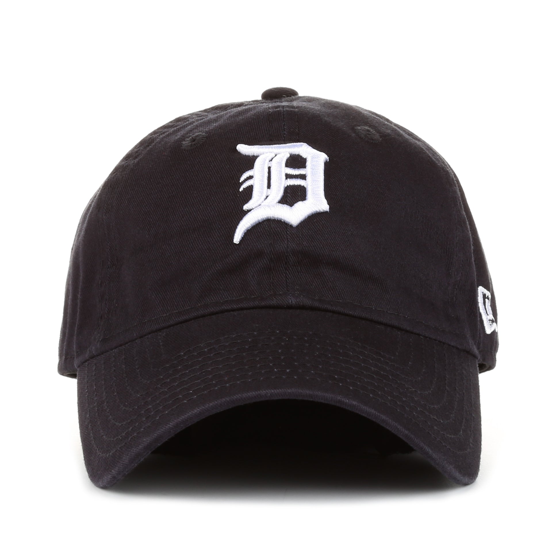 Detroit Tigers 47 Brand Black White Clean Up Adjustable Hat