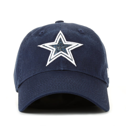 New Era 9Twenty Women's Team Glisten Cap - Dallas Cowboys/Navy