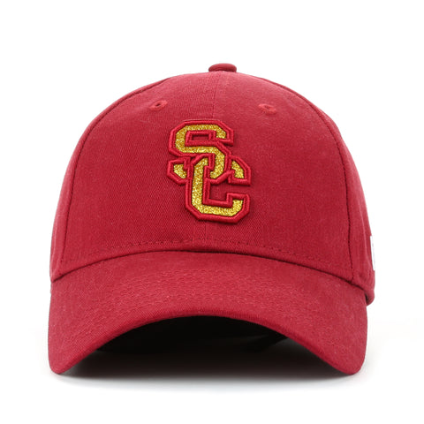 New Era 9Twenty Women's Team Glisten Cap - University of Southern California/Red