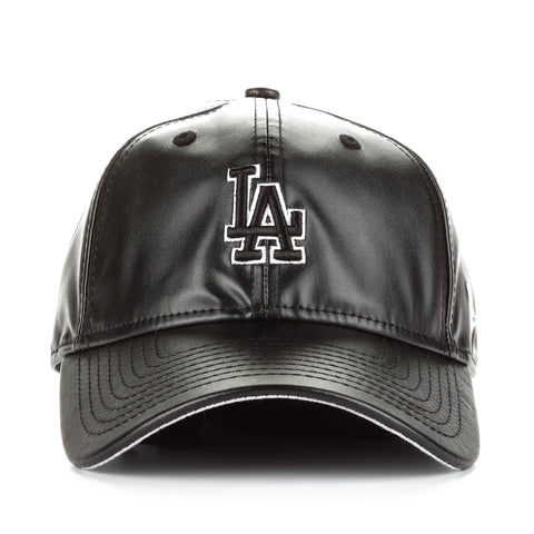New Era 9Twenty PU Leather Squad Cap - Los Angeles Dodgers/Black