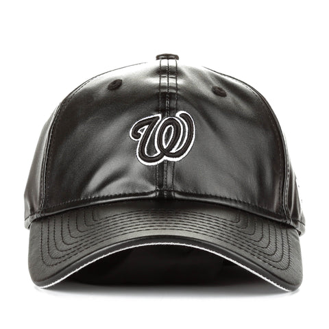 New Era 9Twenty PU Leather Squad Cap - Washington Nationals/Black