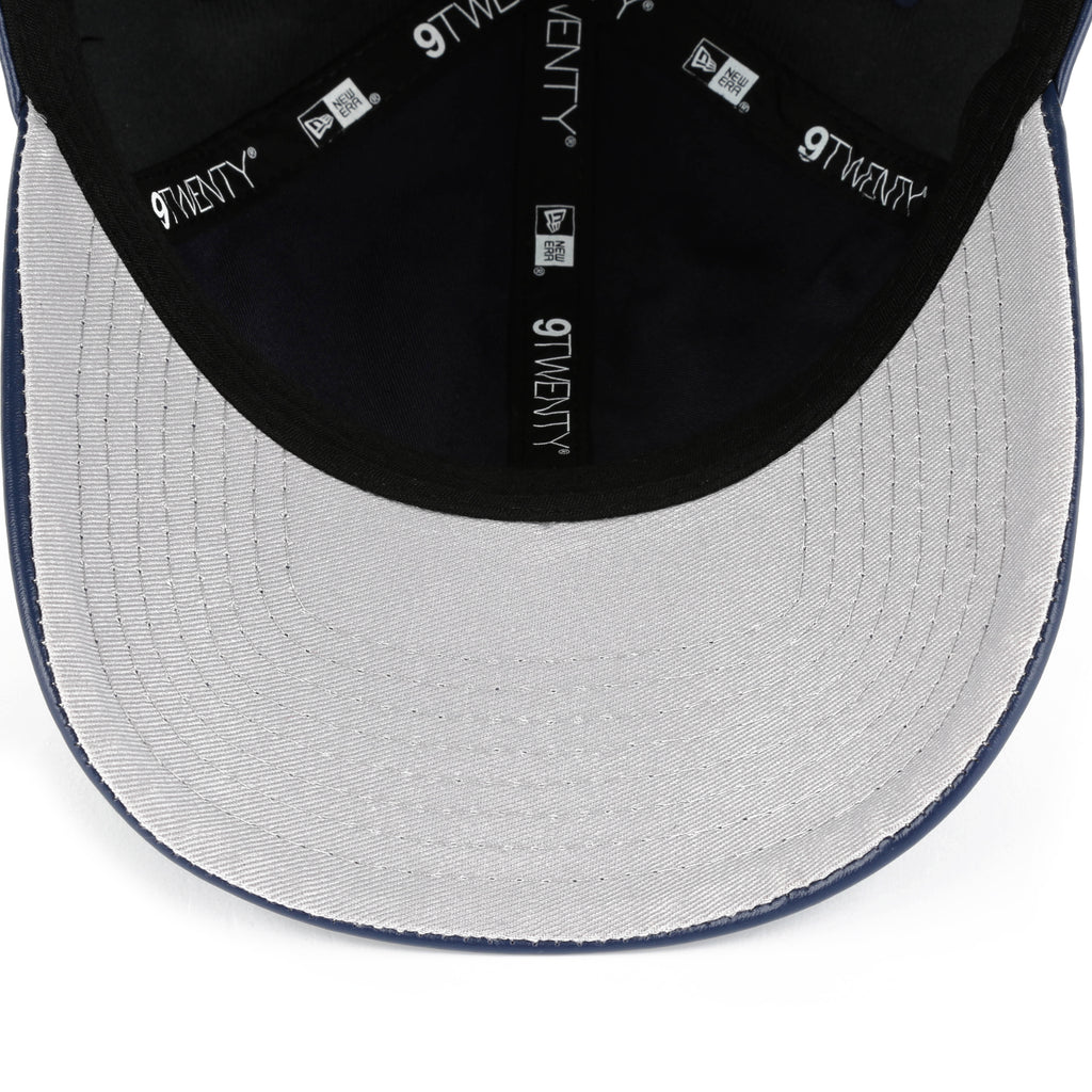 New Era 9Twenty PU Leather Squad Cap - New York Yankees/Navy