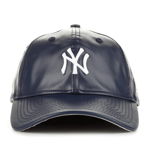 New Era 9Twenty PU Leather Squad Cap - New York Yankees/Navy