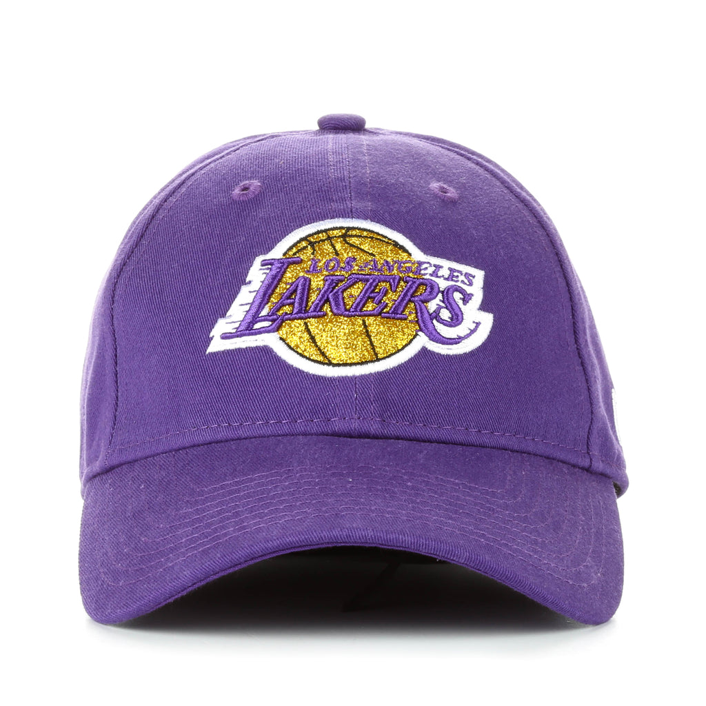 New Era 9Twenty Women's Team Glisten Cap - Los Angeles Lakers/Purple