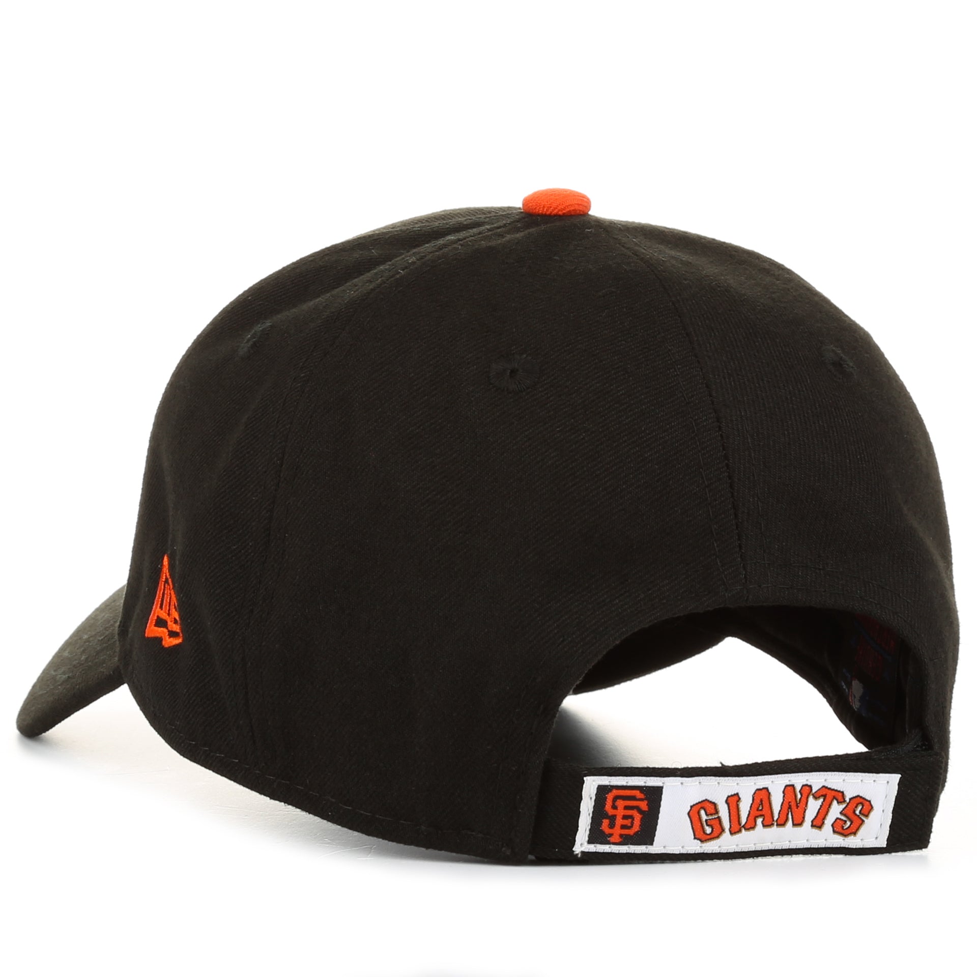 Men's New Era Black San Francisco Giants Trucker 9FORTY Adjustable Snapback  Hat