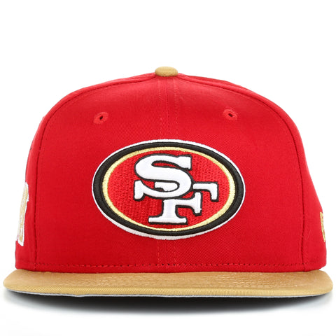 New Era 9Fifty Baycik Snapback - San Francisco 49ers/Red
