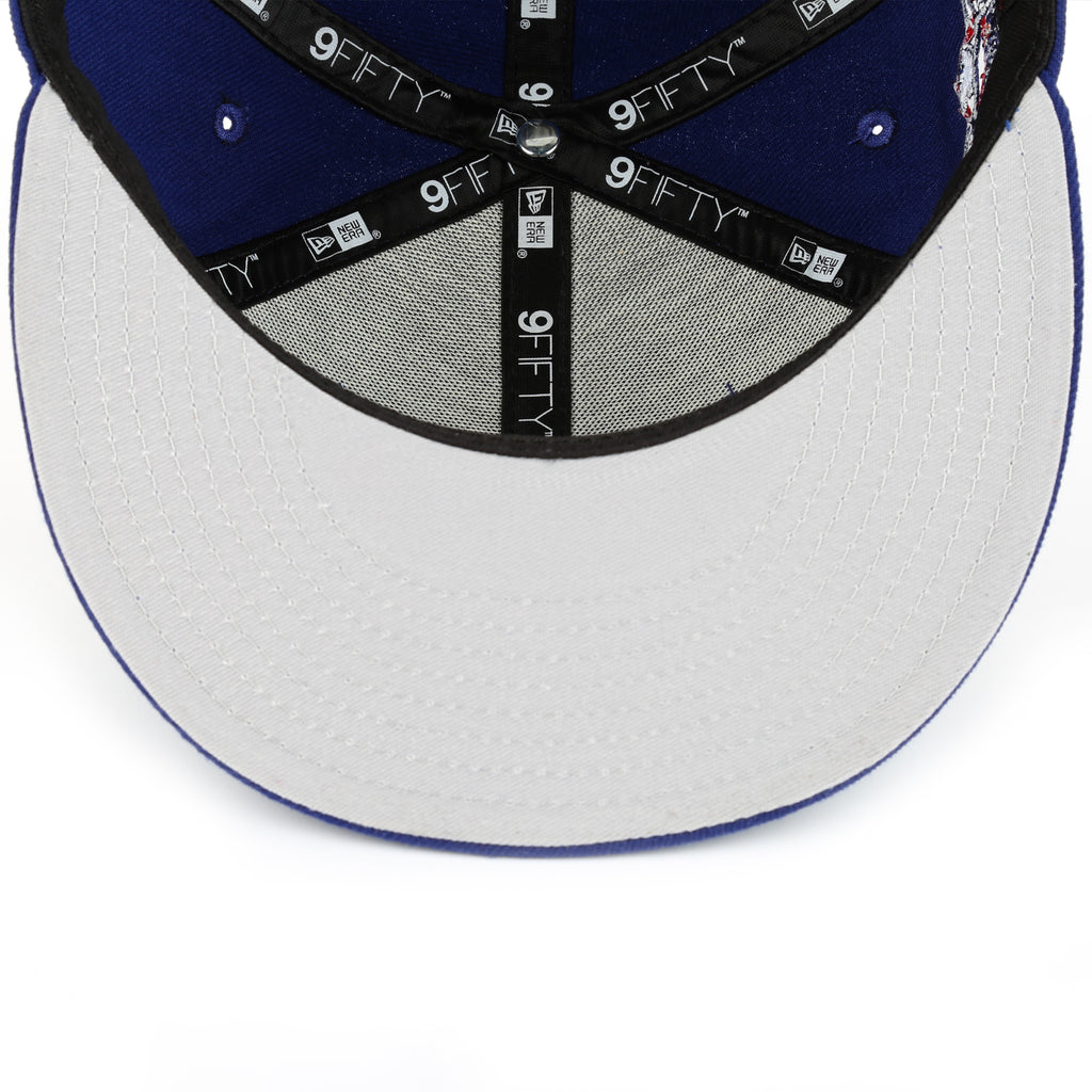 New Era 9Fifty Baycik Snapback - Dodgers Dry D/Blue