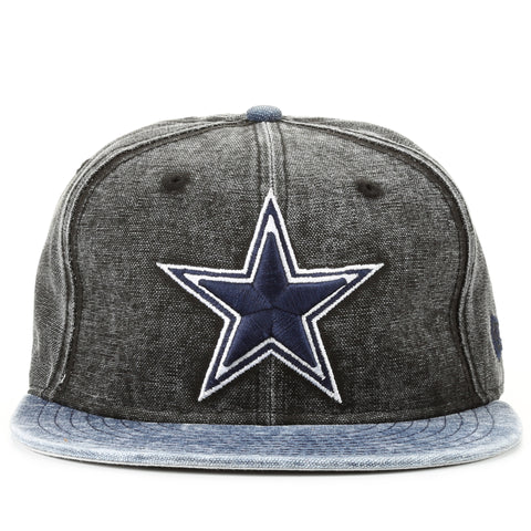 New Era 9Fifty Rugged Canvas Snapback - Dallas Cowboys/Black