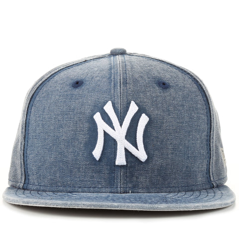 New Era 9Fifty Washed Over Snapback - New York Yankees/Dark Denim
