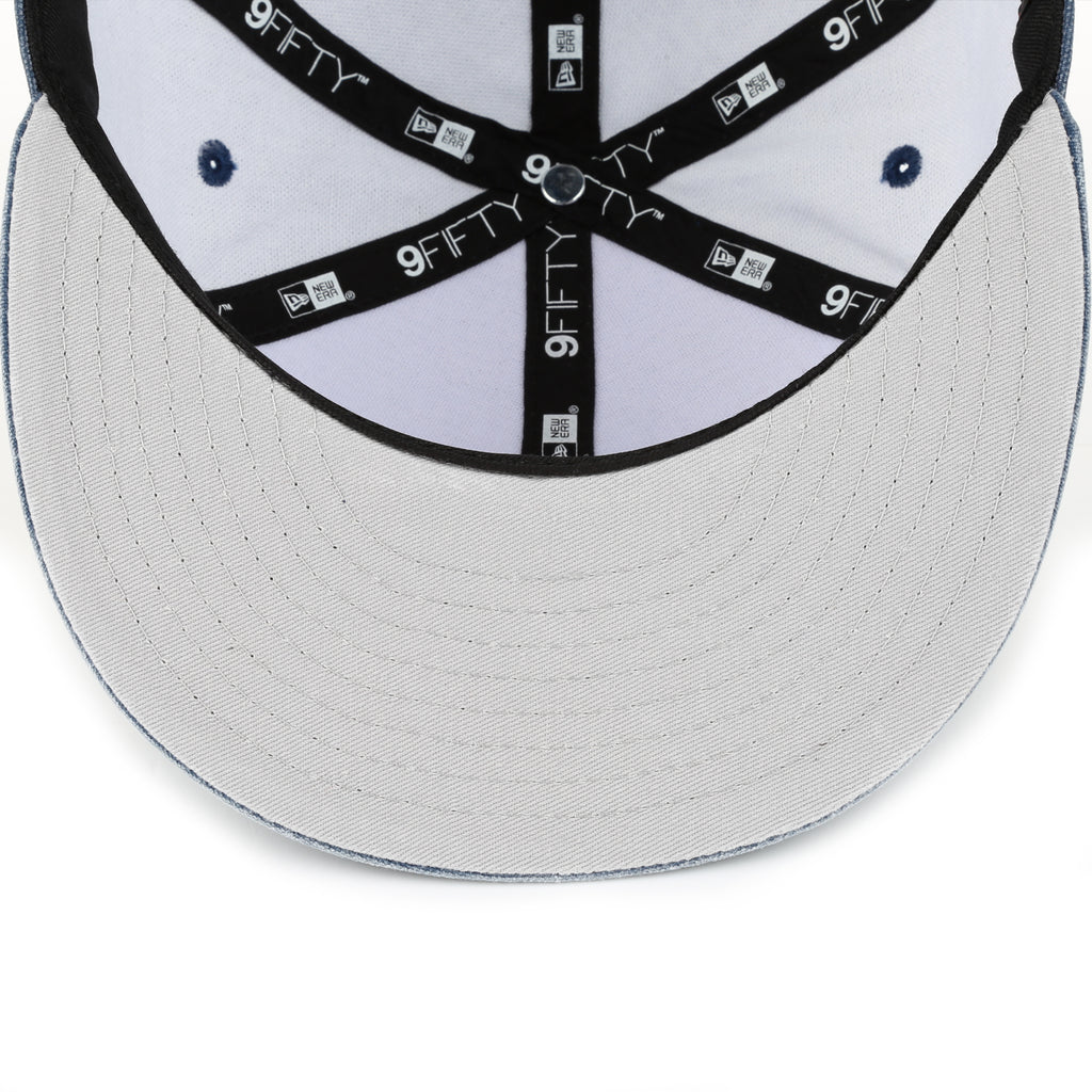 New Era 9Fifty Washed Over Snapback - New York Yankees/Dark Denim