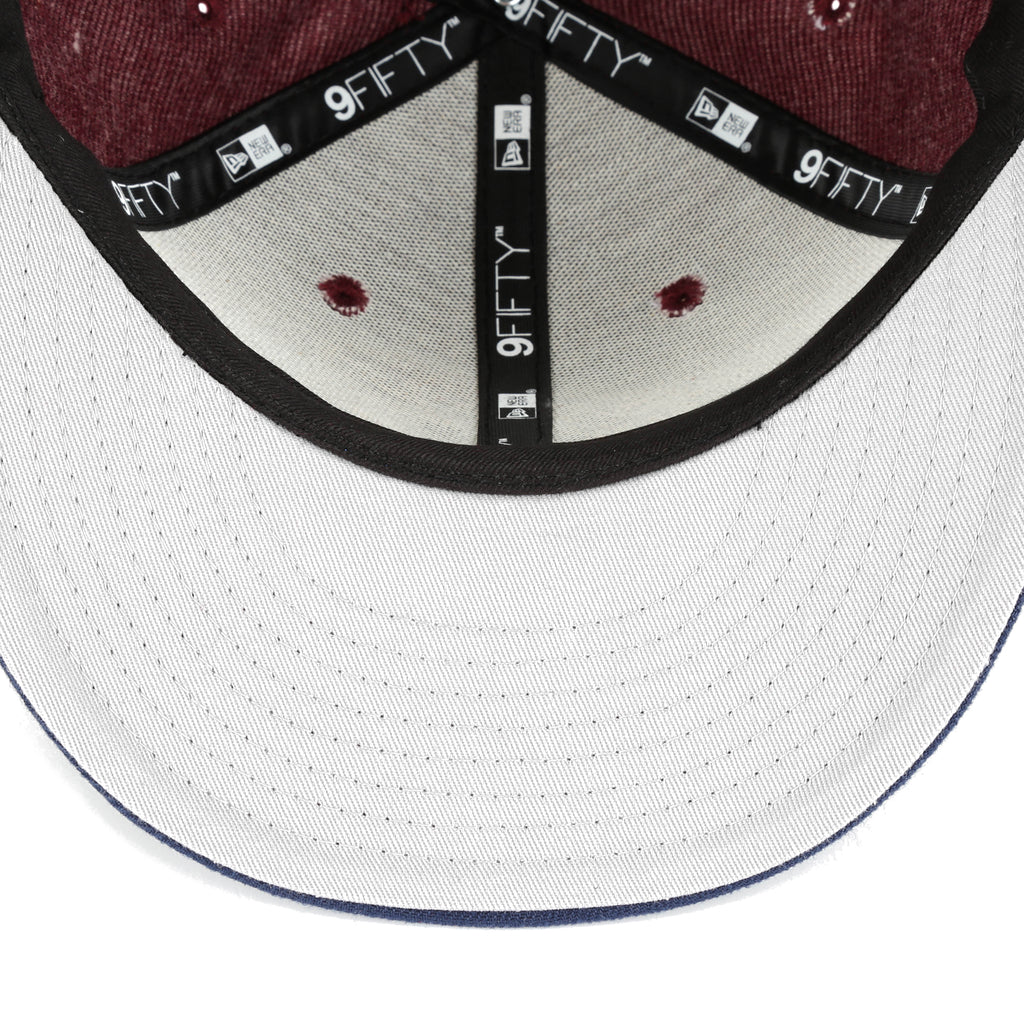 New Era 9Fifty Classic Trim Snapback - Cleveland Cavaliers/Maroon
