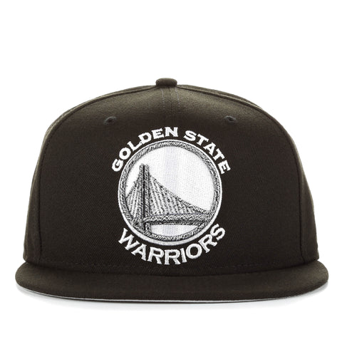 New Era 9Fifty Squad Twist Snapback - Golden State Warriors/Black