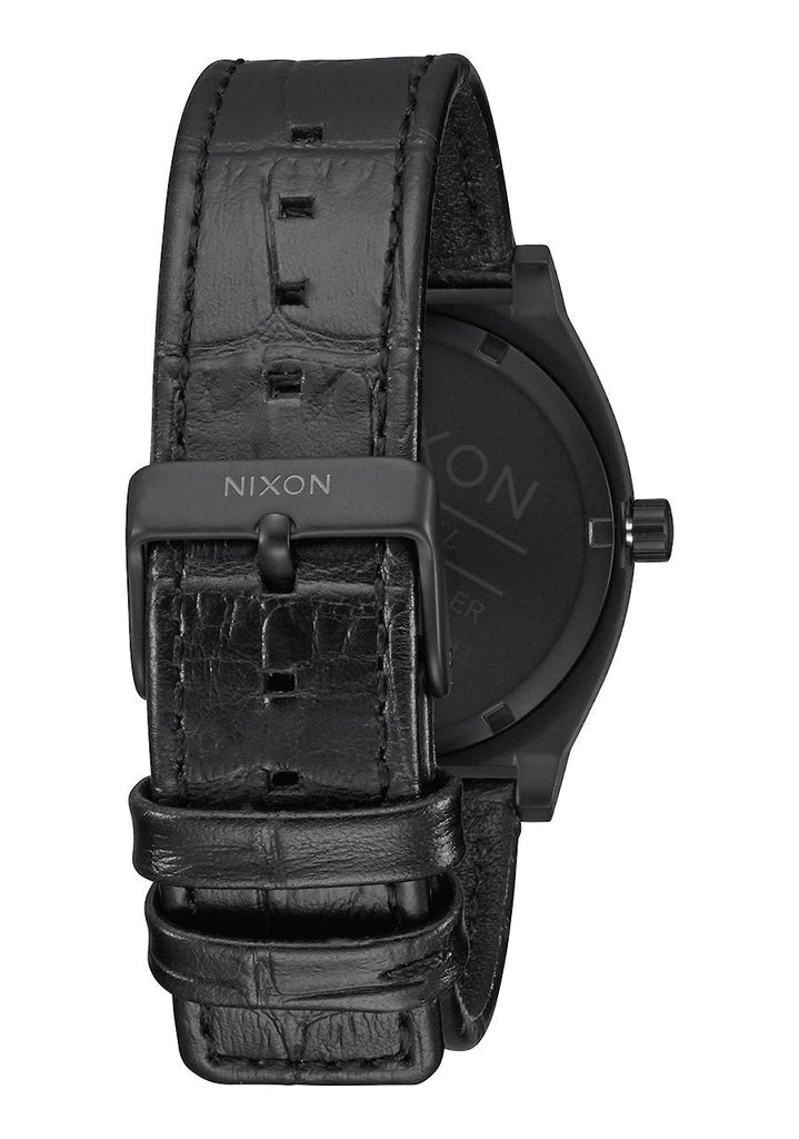 NIXON TIME TELLER , 37 MM BLACK GATOR