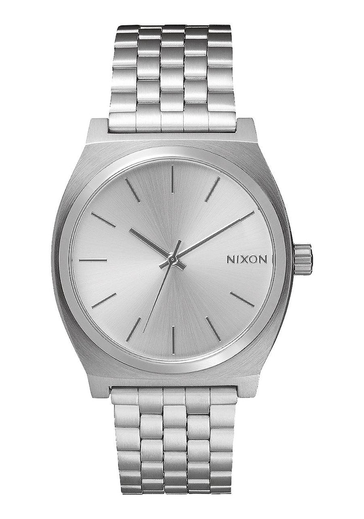 NIXON TIME TELLER , 37 MM ALL SILVER
