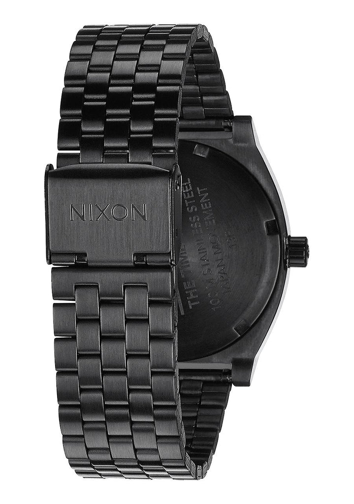 NIXON TIME TELLER , 37 MM ALL BLACK / ROSE GOLD