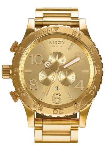NIXON 51-30 CHRONO , 51 MM GOLD