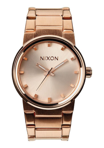 NIXON CANNON , 39 .5MM ALL ROSE GOLD
