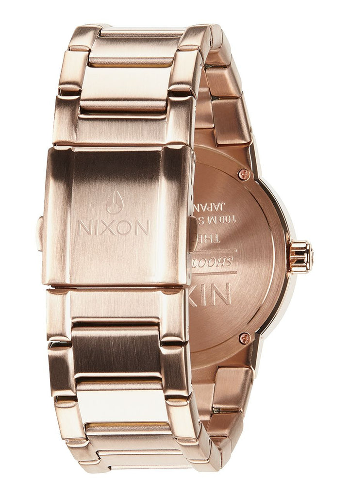NIXON CANNON , 39 .5MM ALL ROSE GOLD