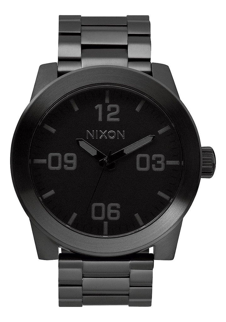 NIXON CORPORAL SS , 48 MM ALL BLACK