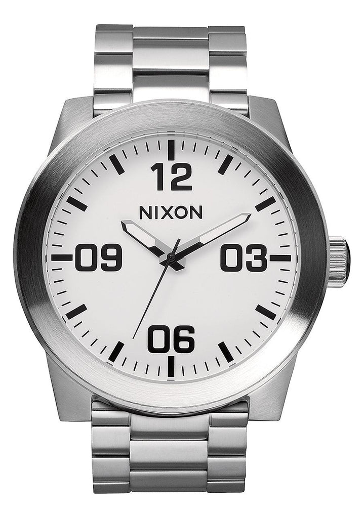 NIXON CORPORAL SS , 48 MM WHITE