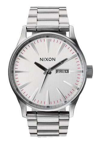 NIXON SENTRY SS , 42 MM SILVER