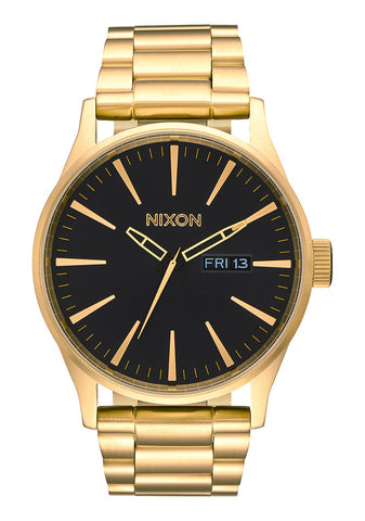 NIXON SENTRY SS , 42 MM ALL GOLD / BLACK