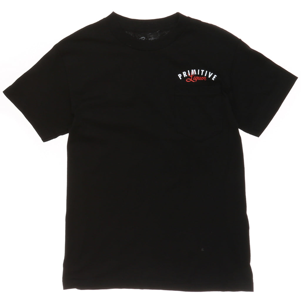 Primitive Always Open Champagne Pocket Tee - Black