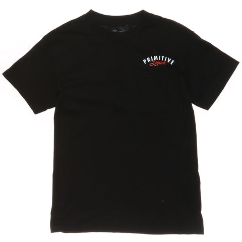 Primitive Always Open Champagne Pocket Tee - Black