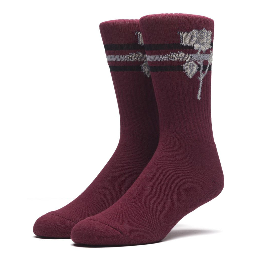 Huf Ambush Rose Sock - Maroon