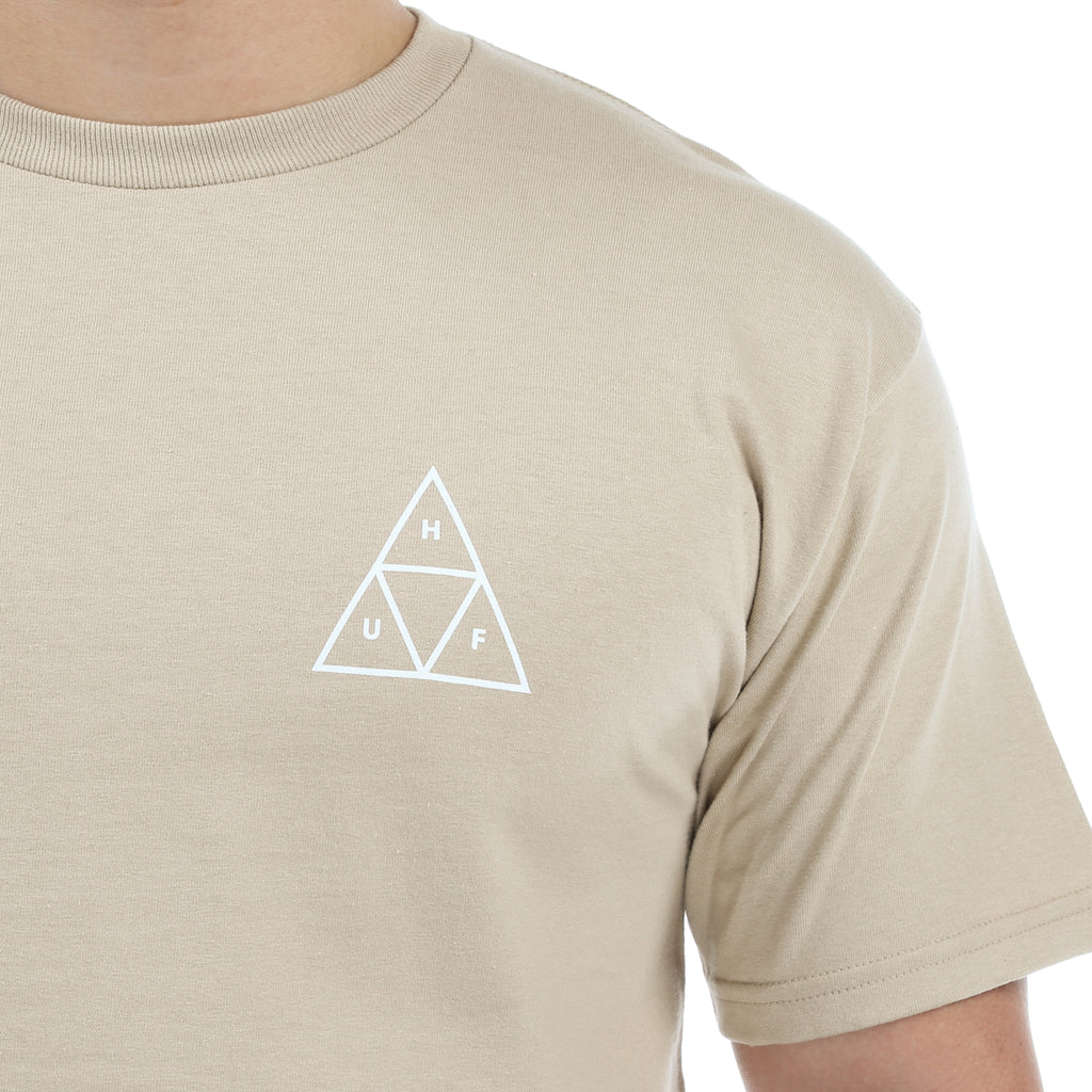 Huf Ambush Triple Triangle Tee - Sand
