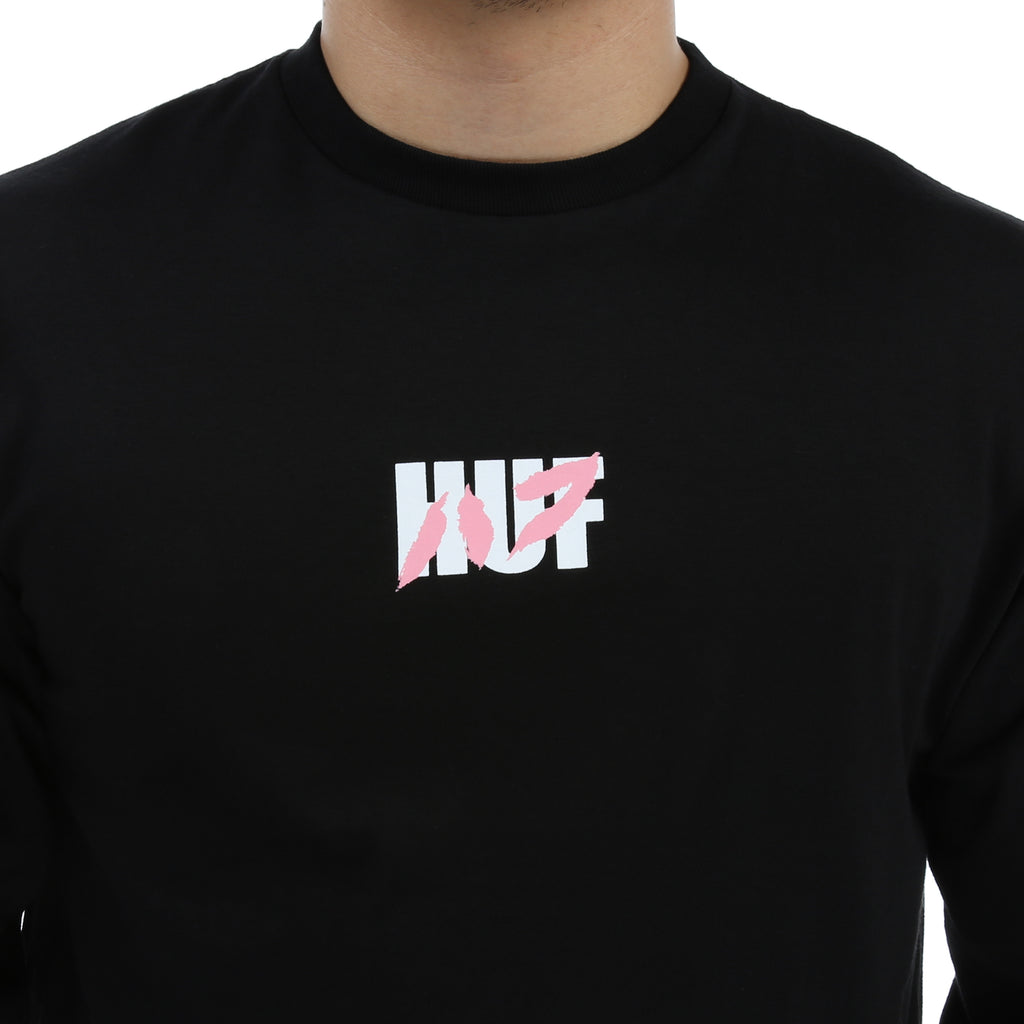 Huf Asa LS Tee - Black
