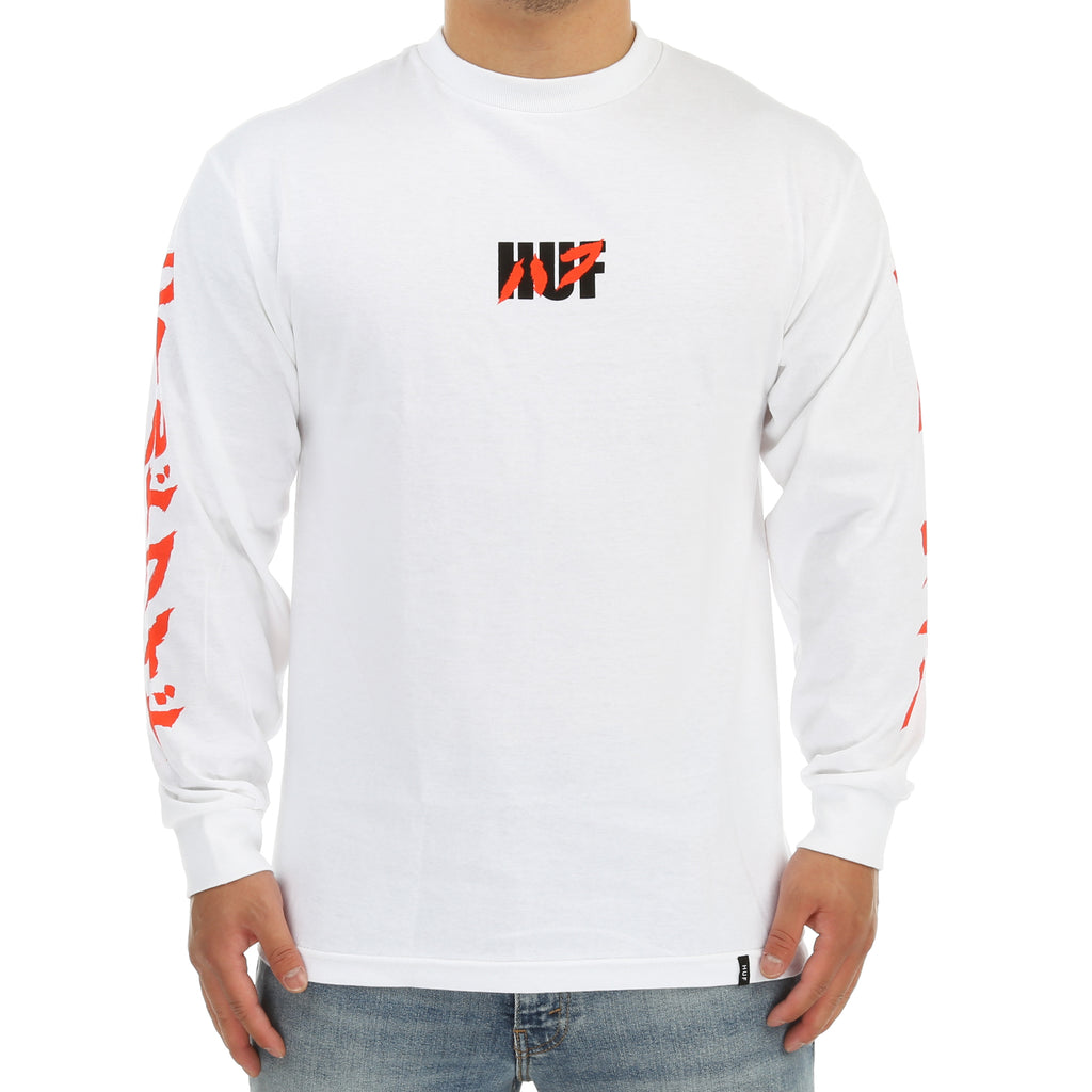 Huf Asa LS Tee - White