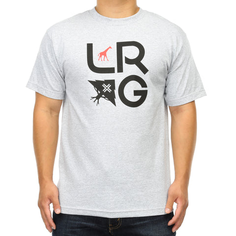 LRG Stacked Tee - Athletic Heather