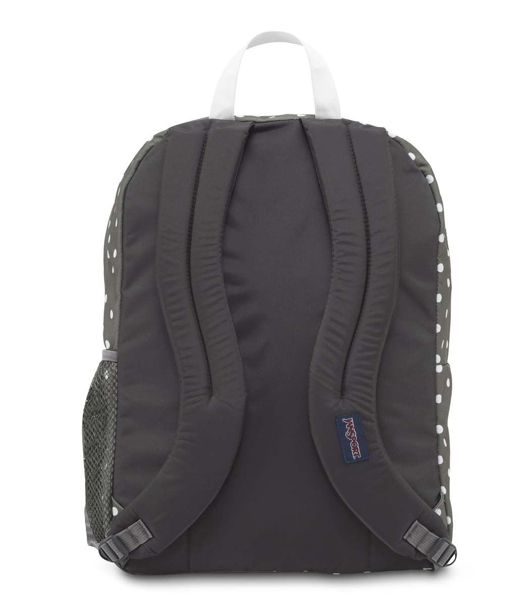 big jansport backpack bunny prints JANSPORT Big Student Backpack - Shady Grey/White Dots