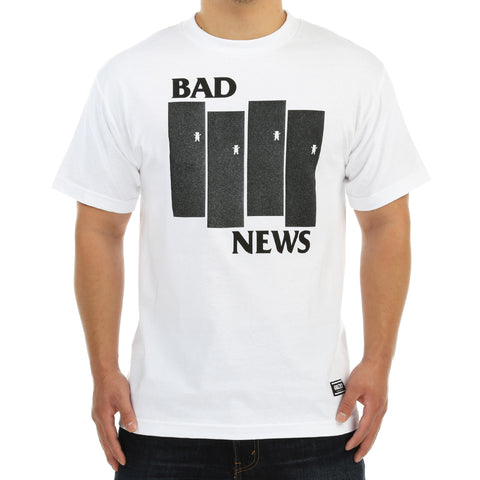 Grizzly Bad Flag Tee - White