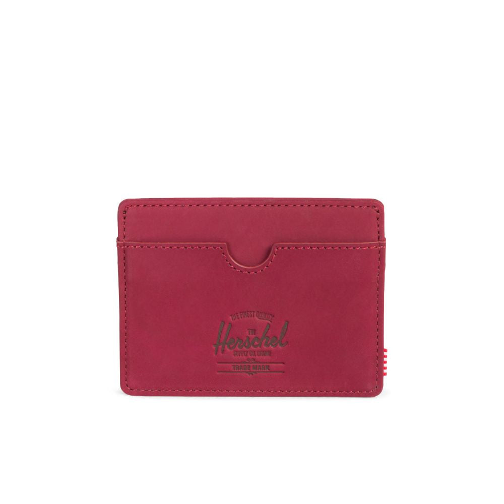Herschel Beaded Collection Charlie Wallet - Windsor Wine/Nubuck Leather