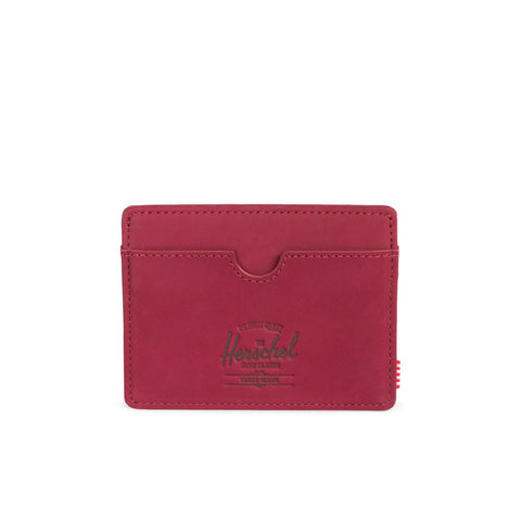 Herschel Beaded Collection Charlie Wallet - Windsor Wine/Nubuck Leather